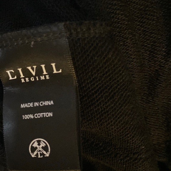 Champion DARC sport long drawstring black by civil regime numbered less than 1k - Picture 6 of 15